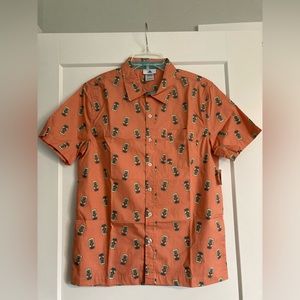 Disney Parks Woven Shirt Trash Can ☁️🧚🏼✨🏰